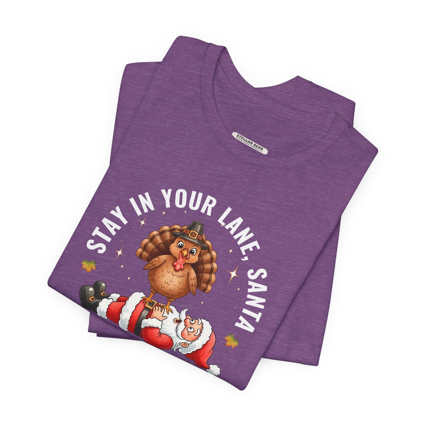 Stay in Your Lane, Santa Graphic T-Shirt
