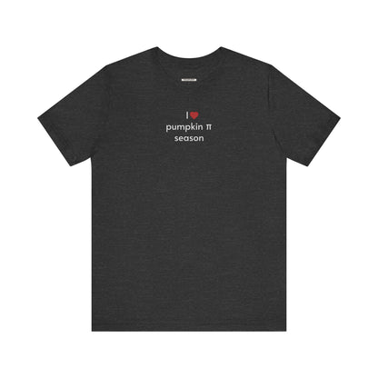 I Love Pumpkin Pi Season T-Shirt