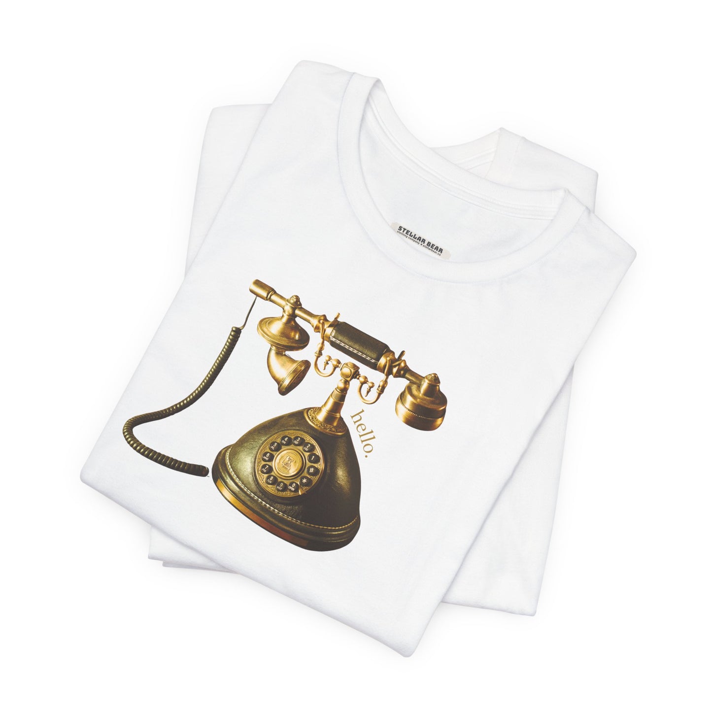 Telephone Hello Vintage Objects Graphic T-Shirt