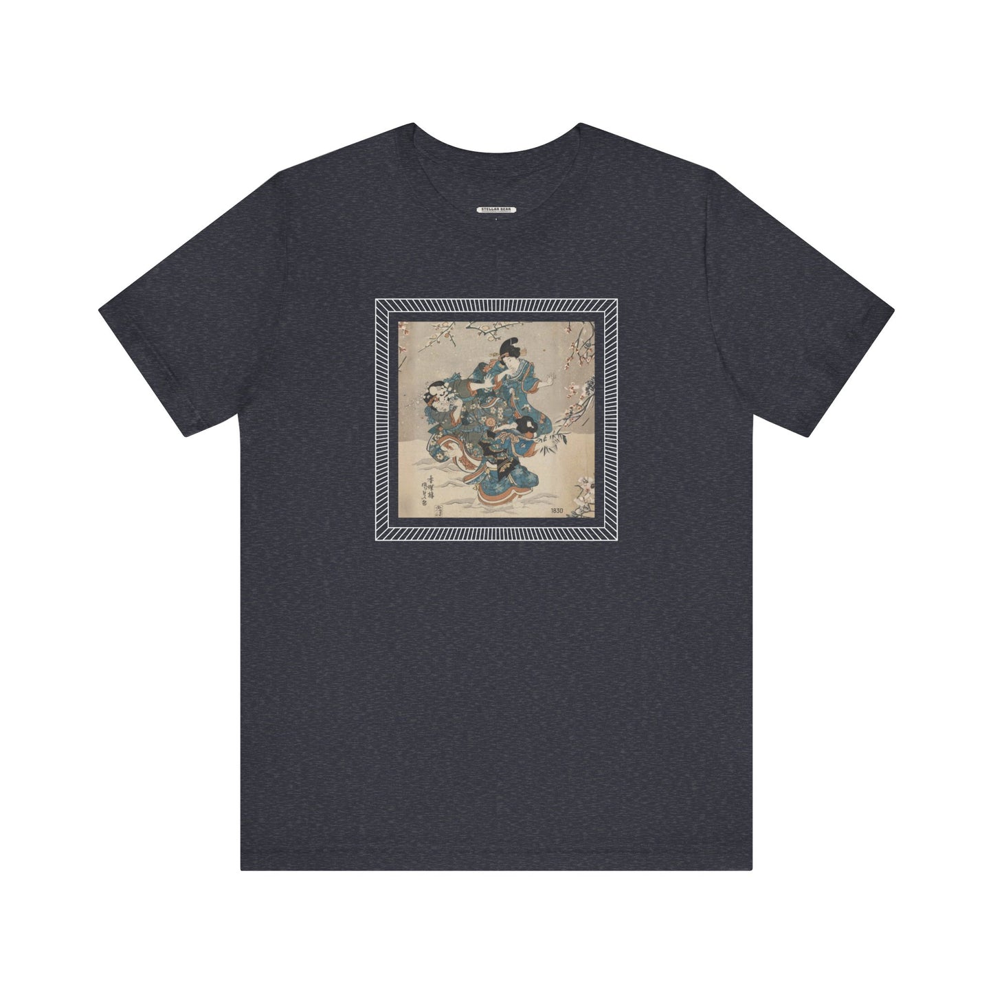 Snowball Fight 1830 Vintage Graphic T-Shirt
