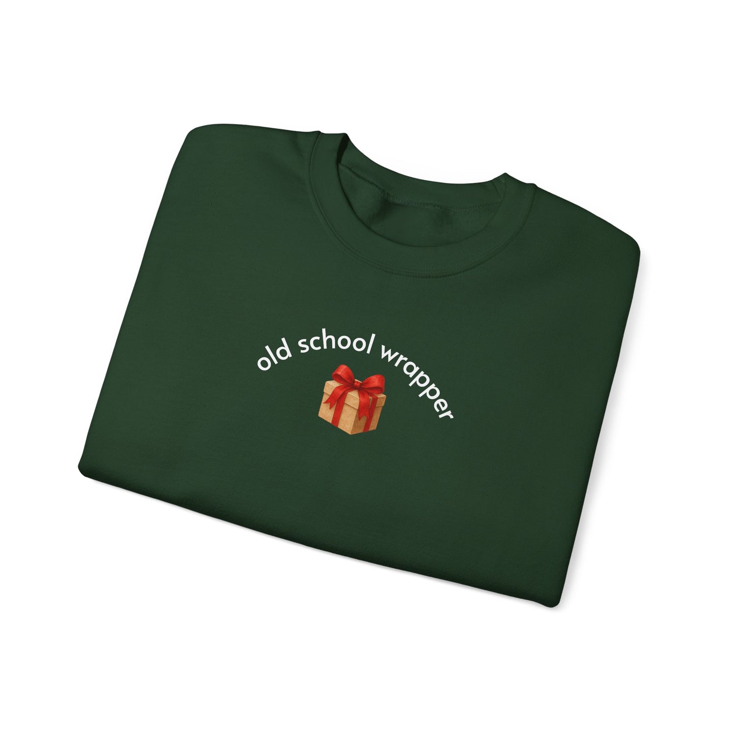 Old School Wrapper Minimalist Style Sweatshirt