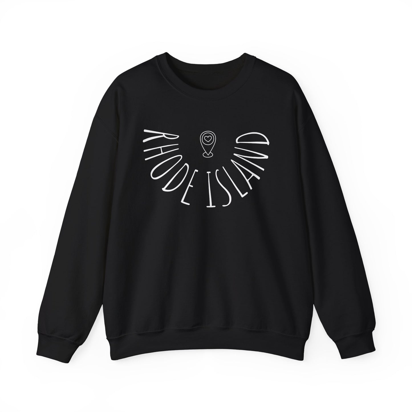 Rhode Island Liquid Letters Graphic Sweatshirt