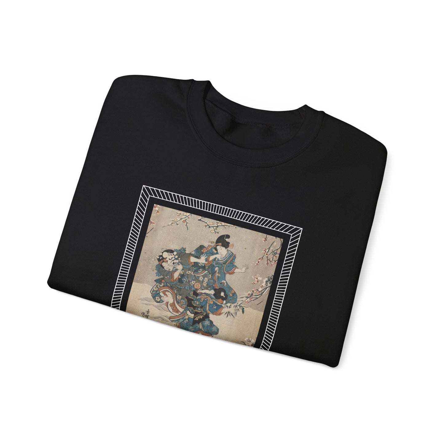 Snowball Fight 1830 Vintage Graphic Sweatshirt