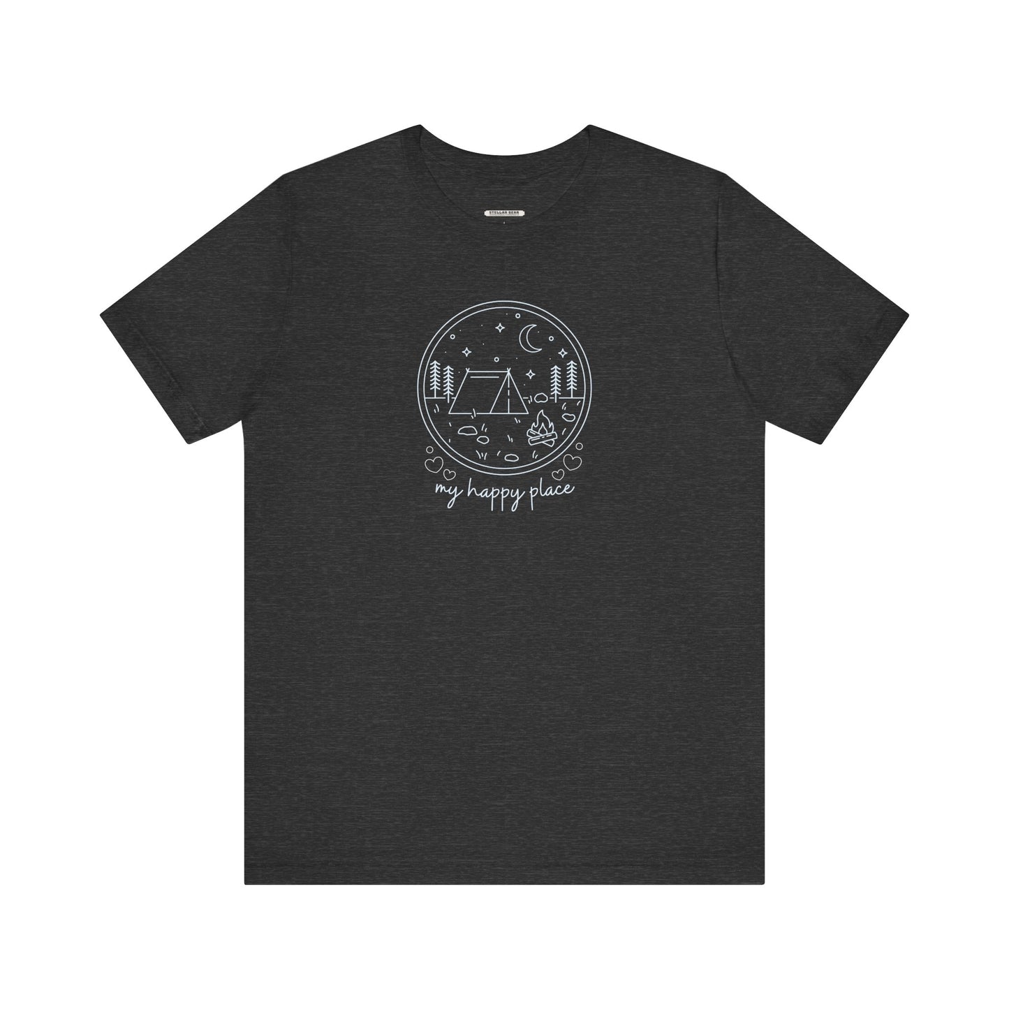 My Happy Place (Camping) Graphic T-Shirt
