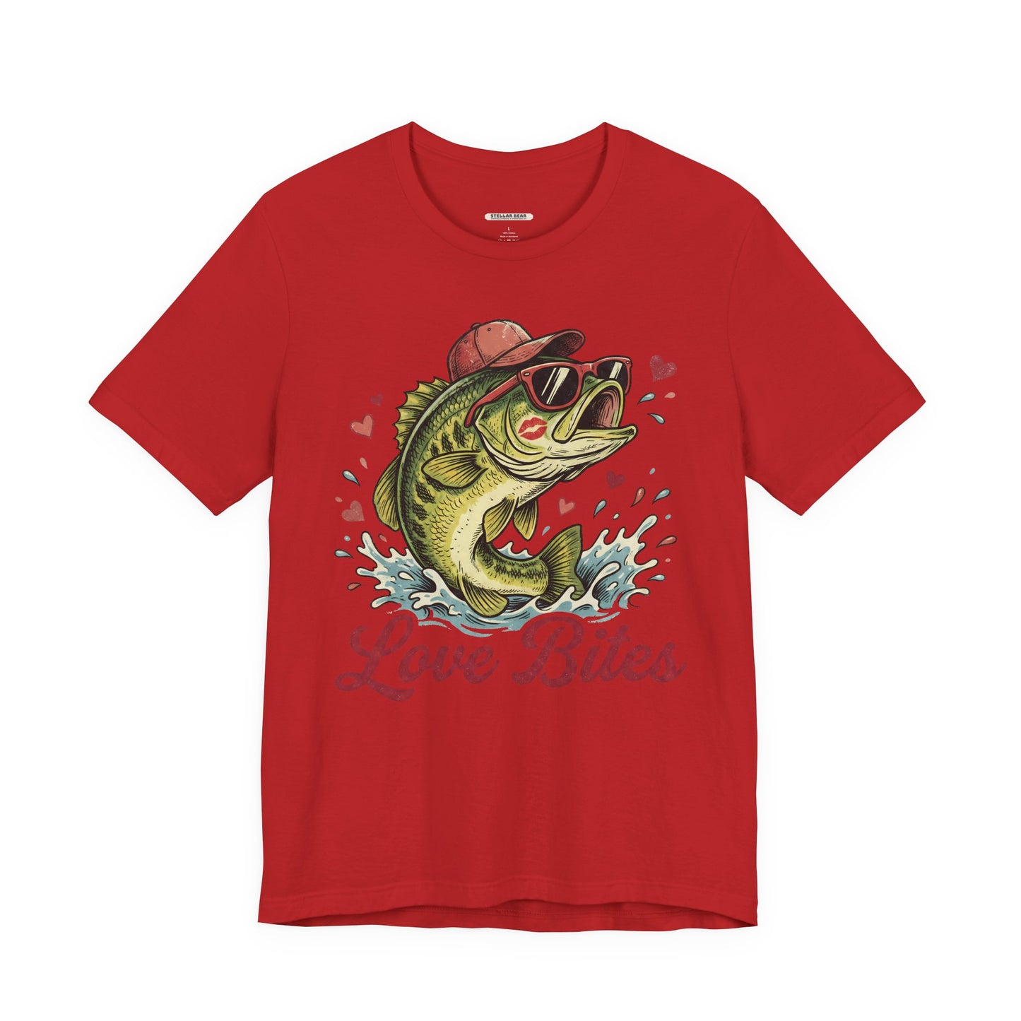 Love Bites Fishing Graphic T-Shirt