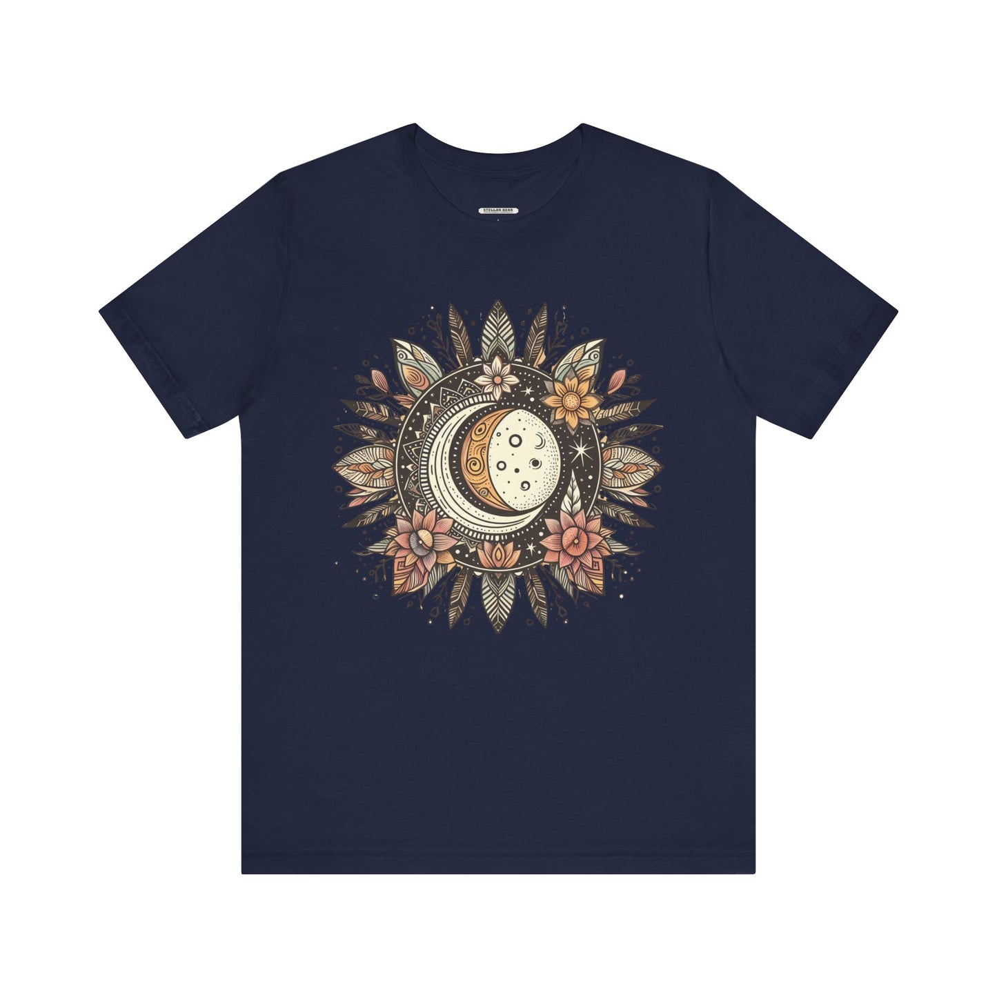 Sun and Moon Floral Graphic T-Shirt