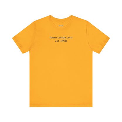 Team Candy Corn Minimalist Style T-Shirt