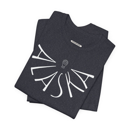 Alaska Liquid Letters Graphic T-Shirt