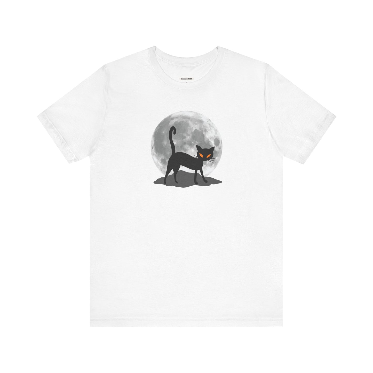 Cat Moon Graphic T-Shirt
