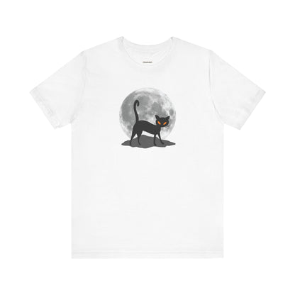 Cat Moon Graphic T-Shirt