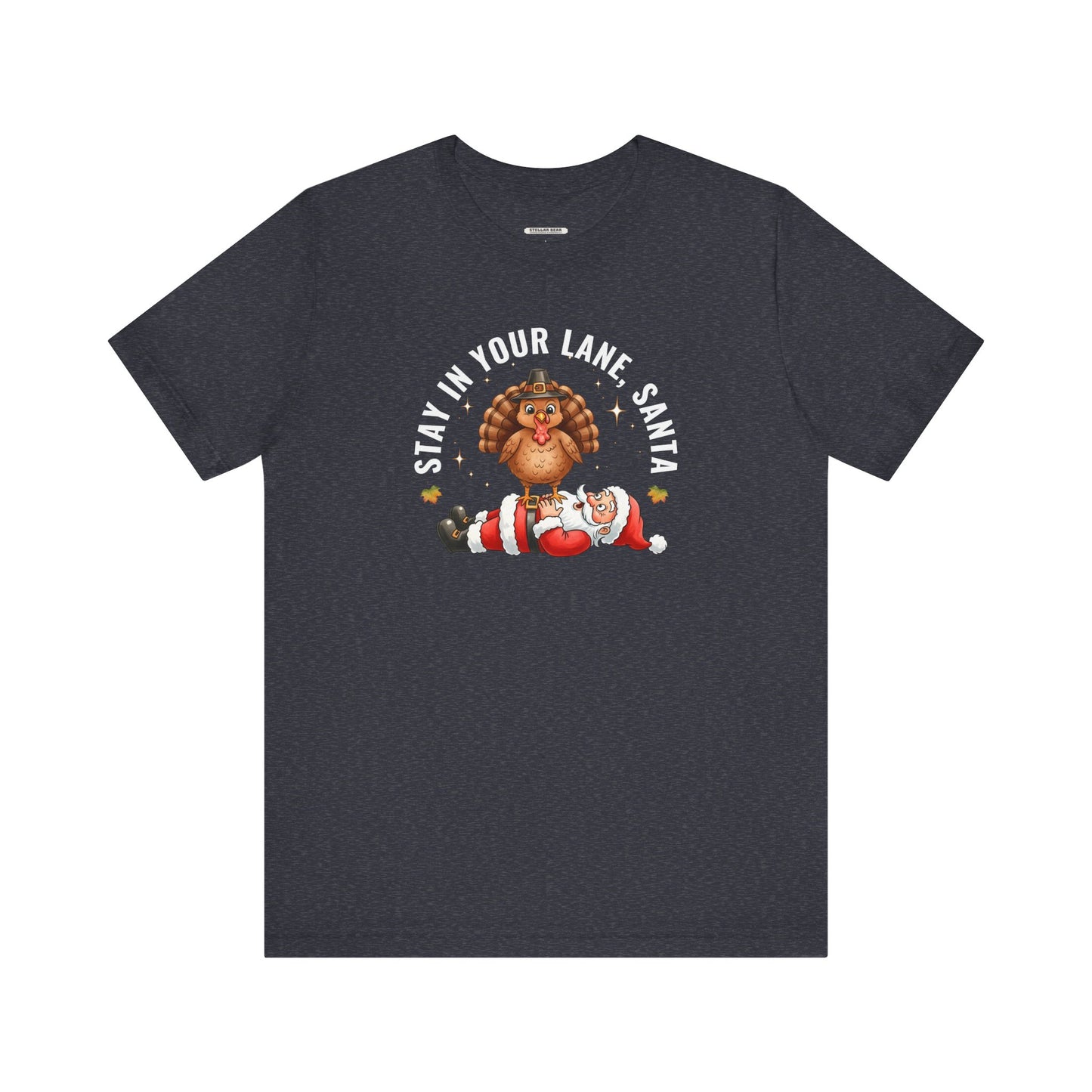 Stay in Your Lane, Santa Graphic T-Shirt