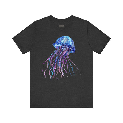 Jellyfish Blue Purple Graphic T-Shirt