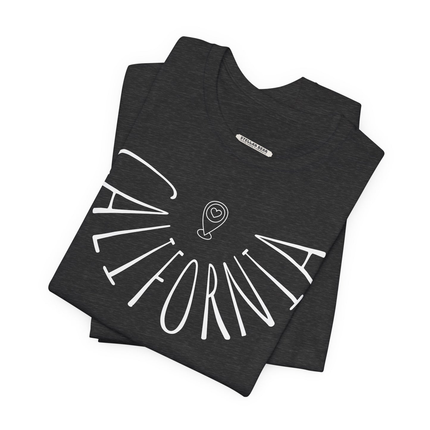 California Liquid Letters Graphic T-Shirt