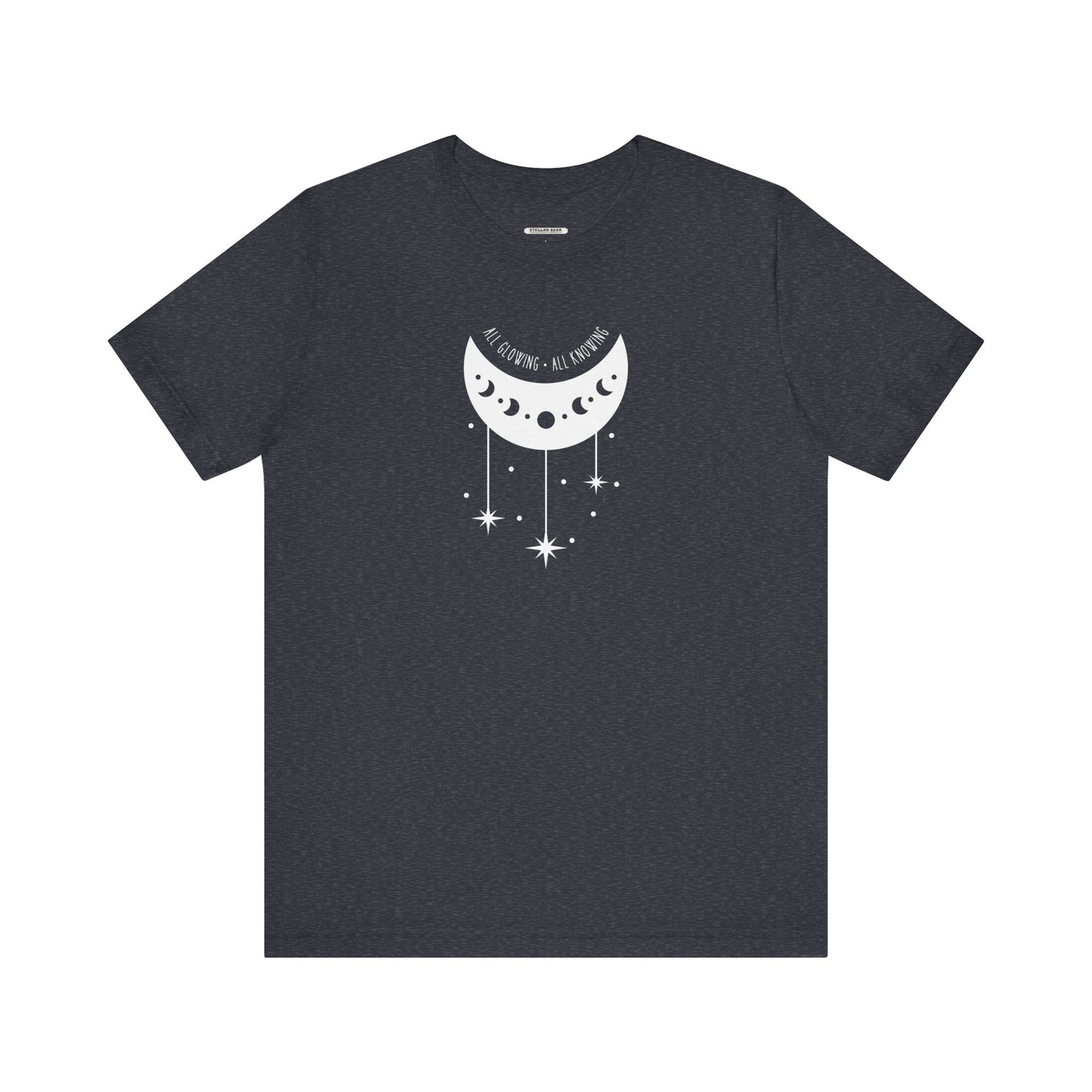 All Glowing All Knowing Moon Graphic T-Shirt