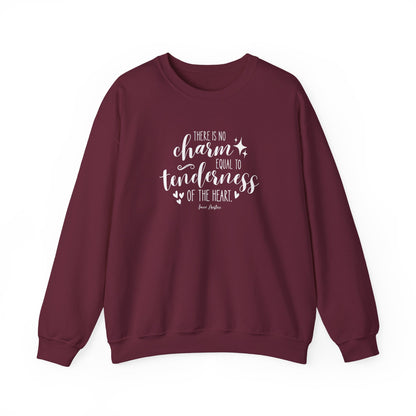 There Is No Charm Equal to Tenderness of the Heart Quote Graphic Sweatshirt (Jane Austen)