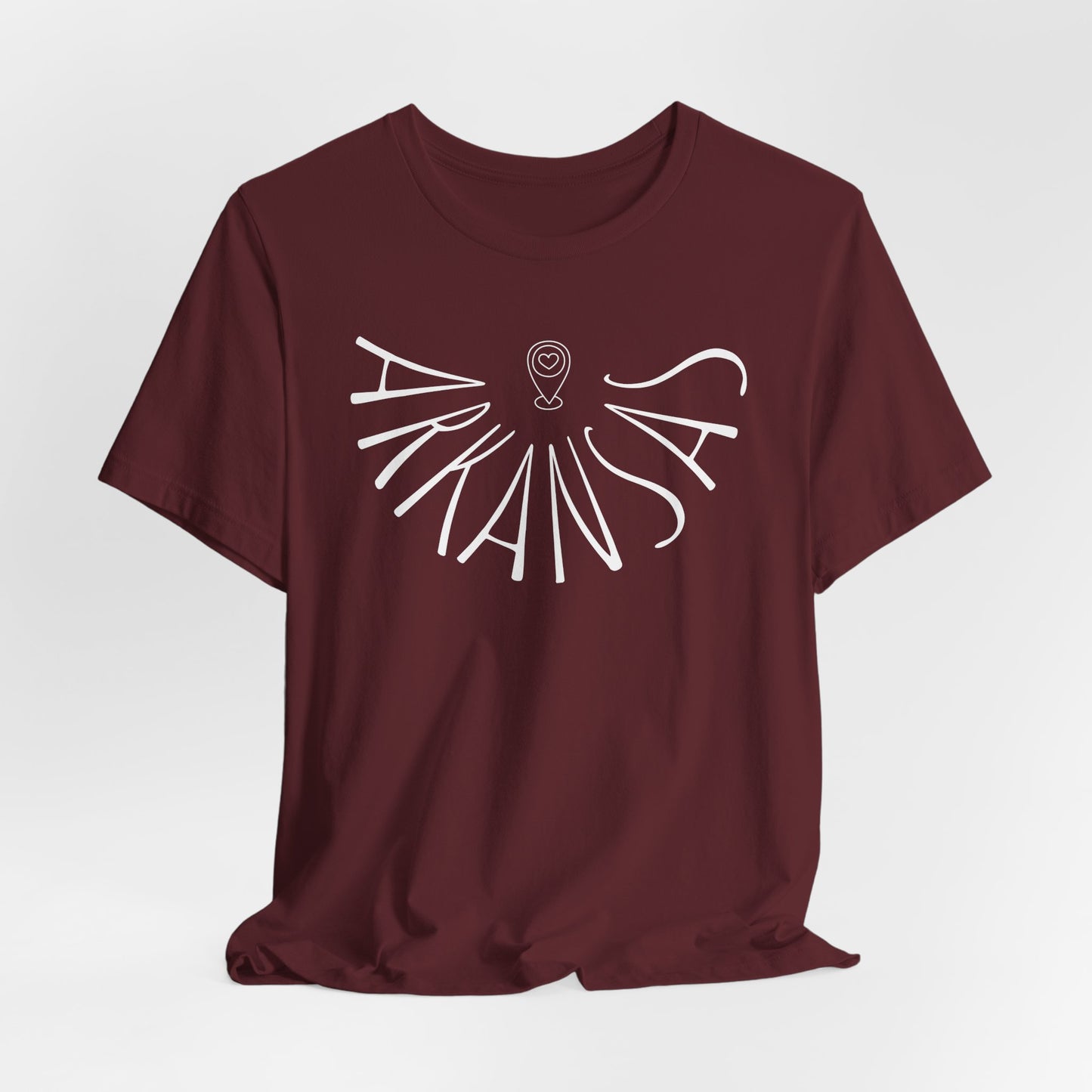 Arkansas Liquid Letters Graphic T-Shirt