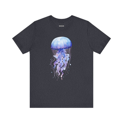 Jellyfish Lavender Blue Graphic T-Shirt