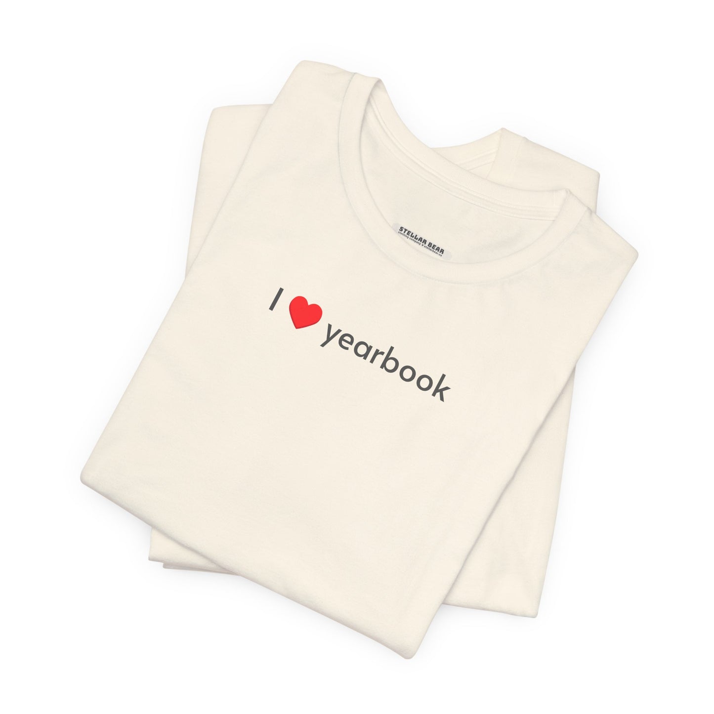 I Love Yearbook Minimalist Style T-Shirt