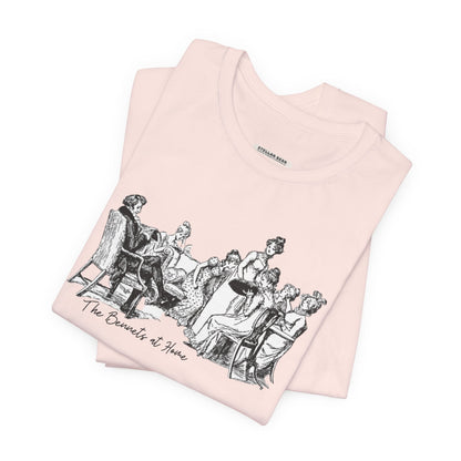 The Bennets at Home, Illustration 1894 Vintage Graphic T-Shirt (Jane Austen)
