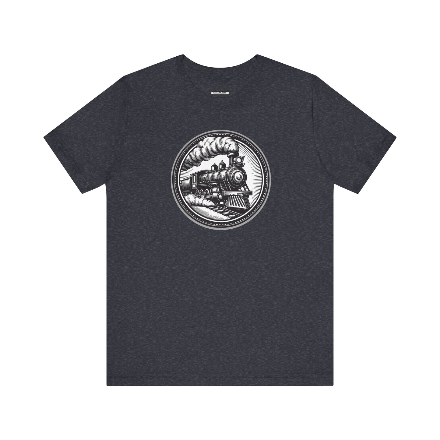 Steam Train Vintage Objects Graphic T-Shirt