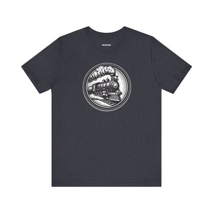 Steam Train Vintage Objects Graphic T-Shirt