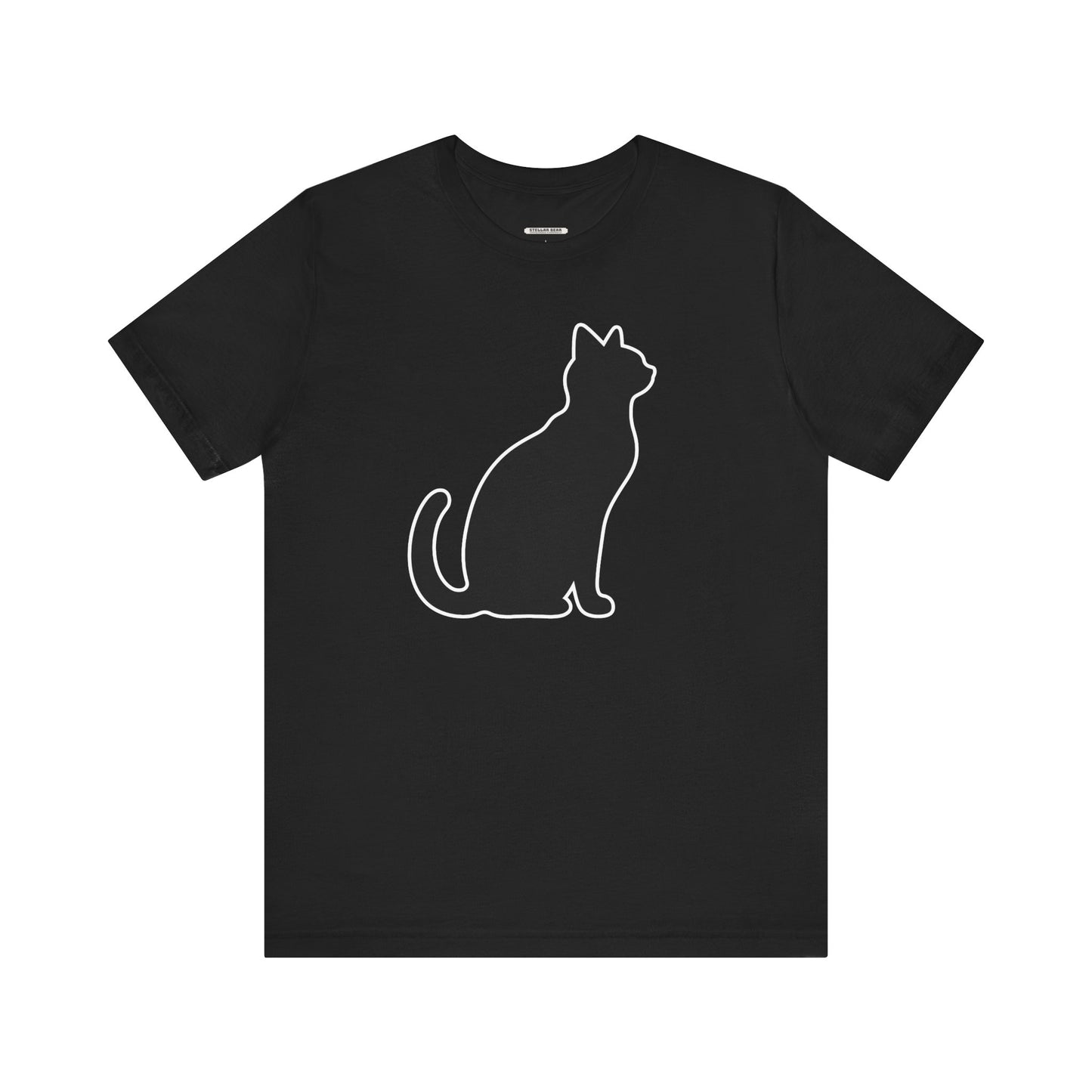 Cat • Sitting Graphic T-Shirt