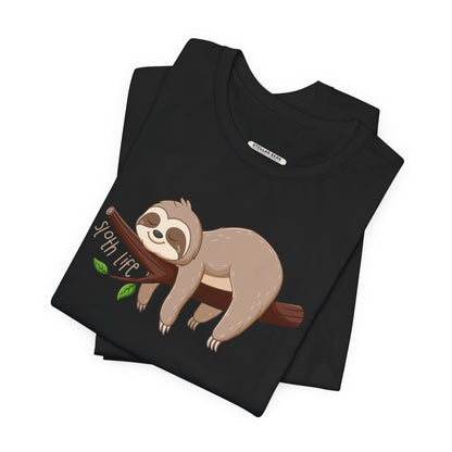Sloth Life Graphic T-Shirt