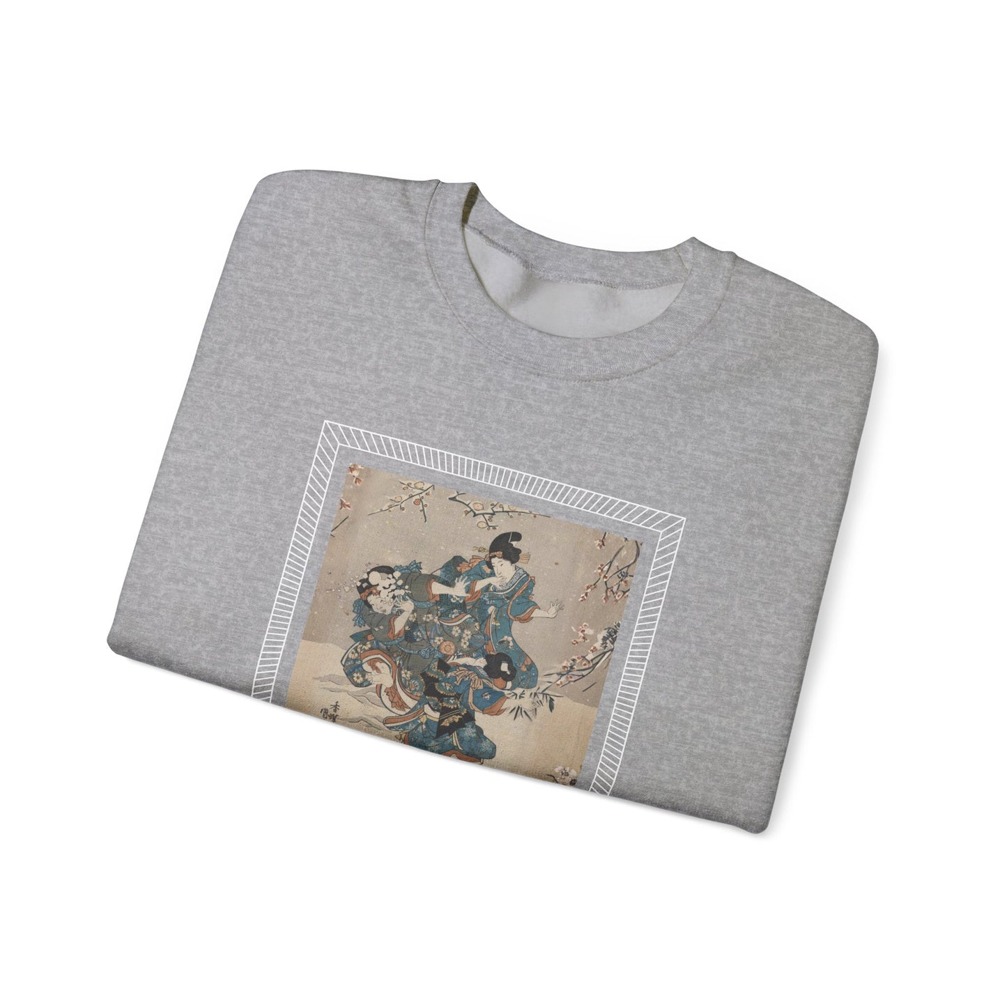 Snowball Fight 1830 Vintage Graphic Sweatshirt