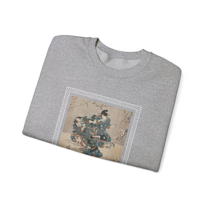 Snowball Fight 1830 Vintage Graphic Sweatshirt