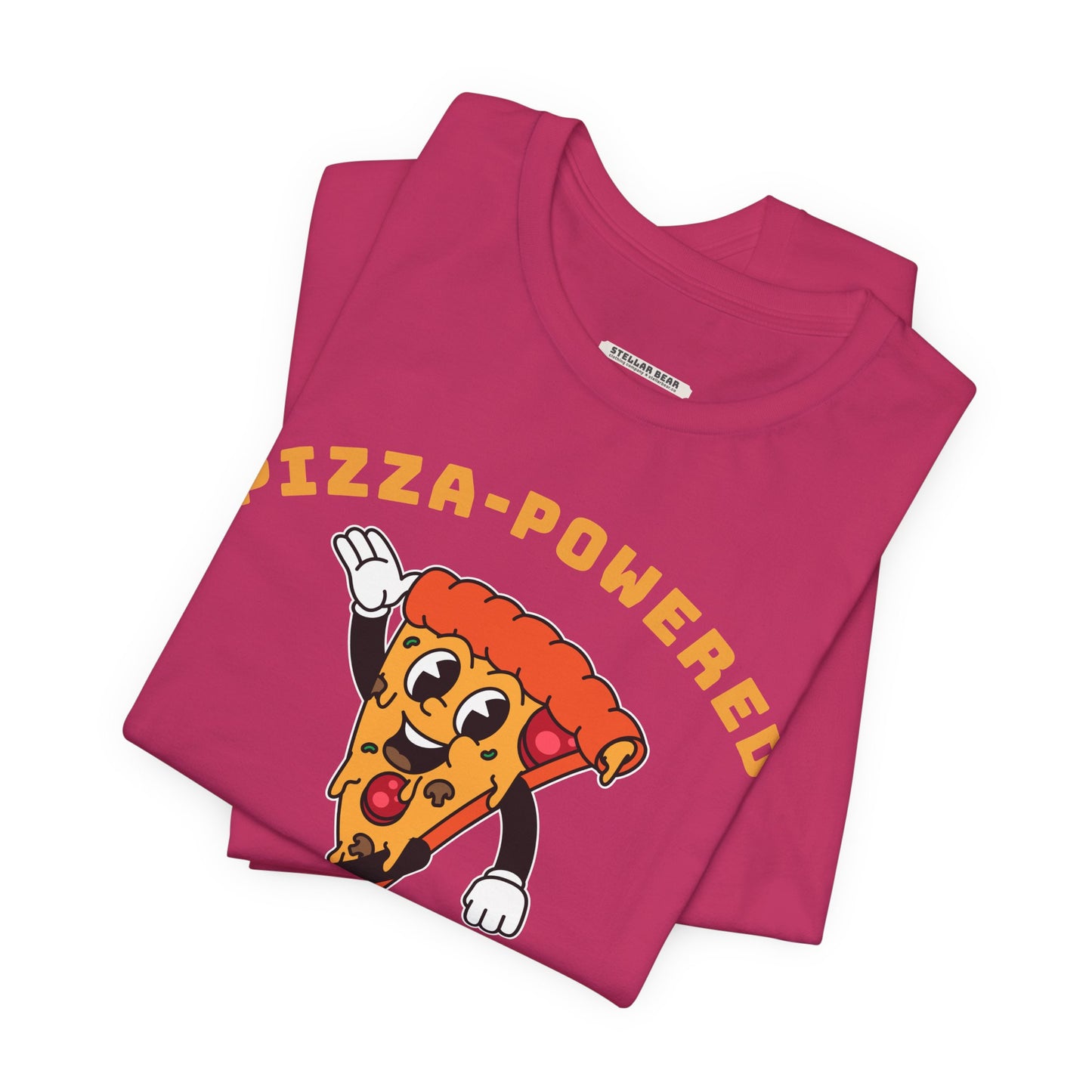 Pizza-Powered Graphic T-Shirt