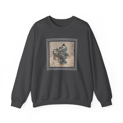 Snowball Fight 1830 Vintage Graphic Sweatshirt