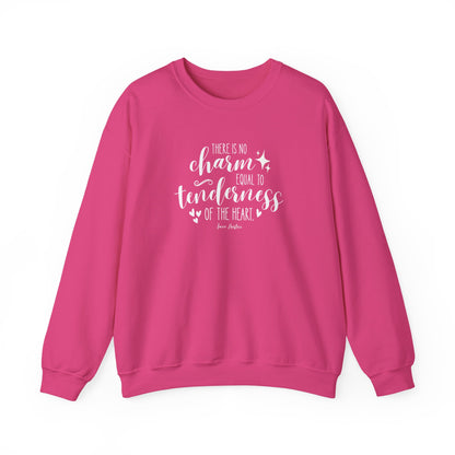 There Is No Charm Equal to Tenderness of the Heart Quote Graphic Sweatshirt (Jane Austen)