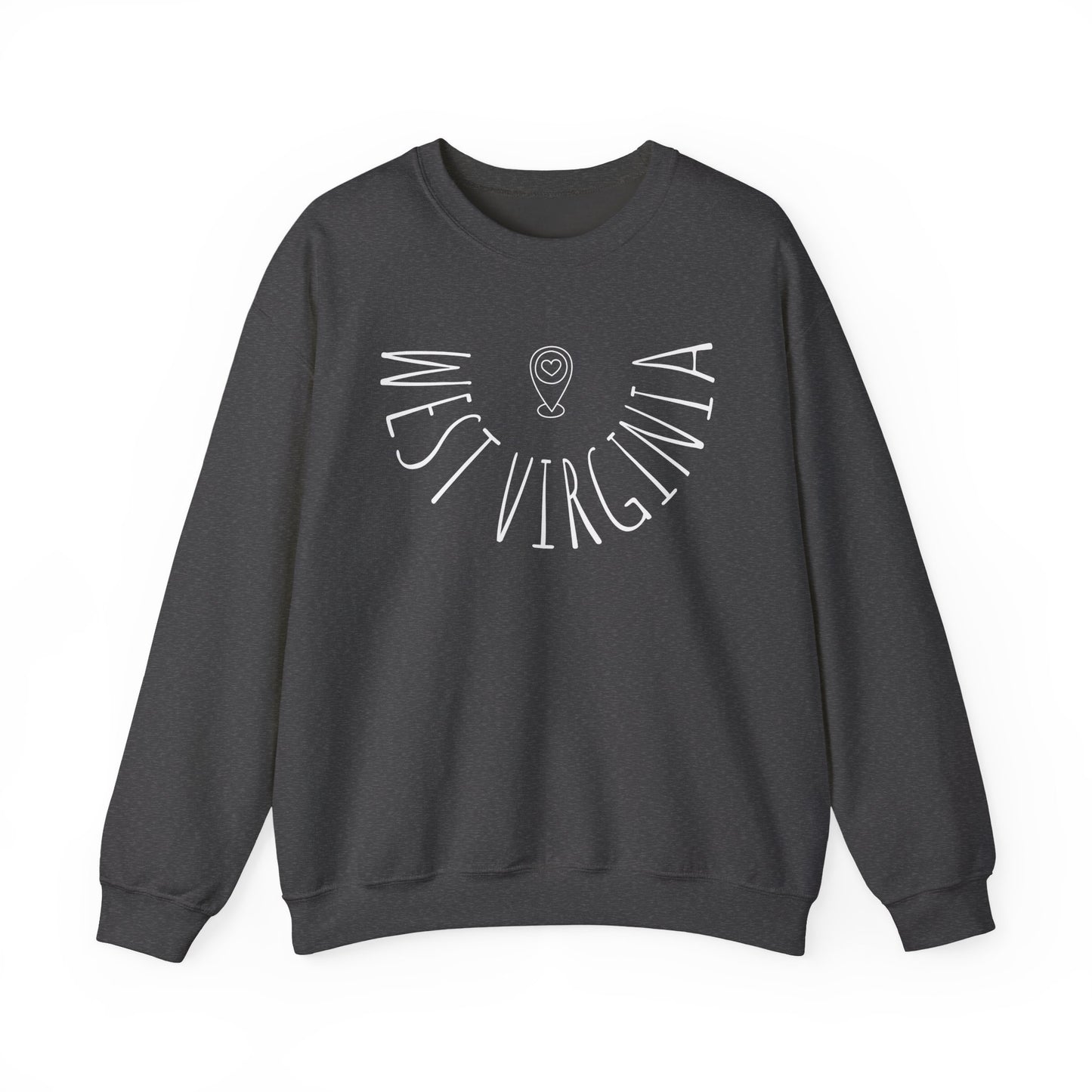 West Virginia Liquid Letters Graphic Sweatshirt