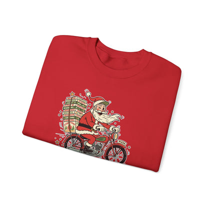 Santa Prefers Pizza Graphic Sweatshirt