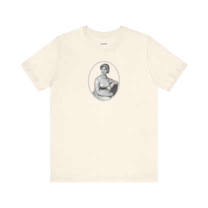 Jane Austen Portrait Vintage Graphic T-Shirt