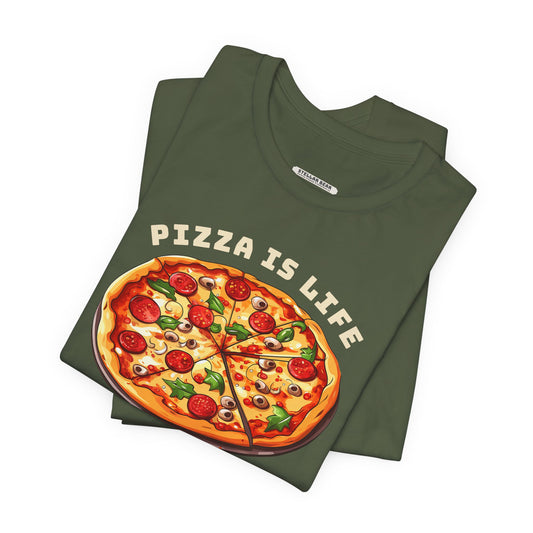 Pizza Is Life Graphic T-Shirt