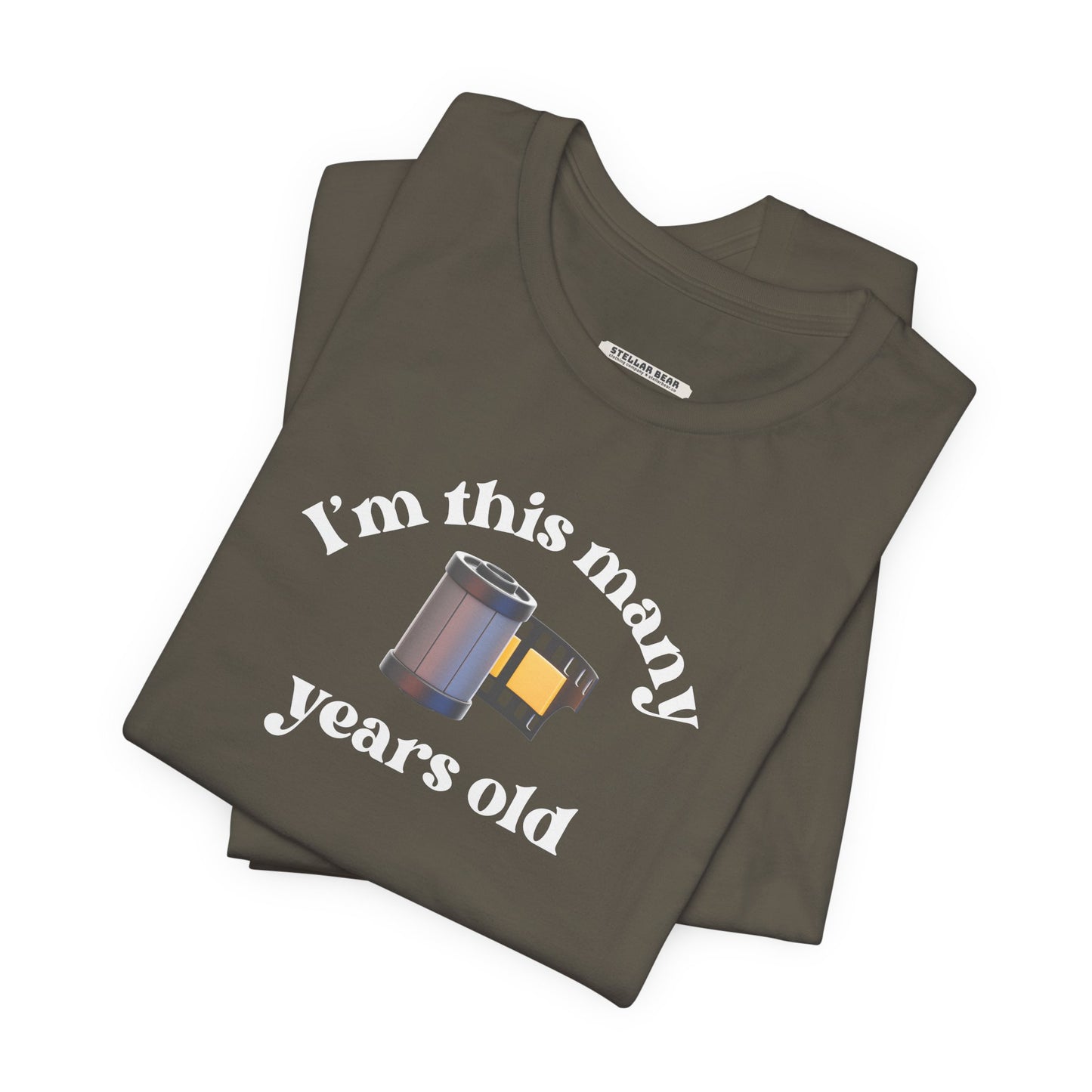 I'm This Many Years Old (Roll of Film) Graphic T-Shirt