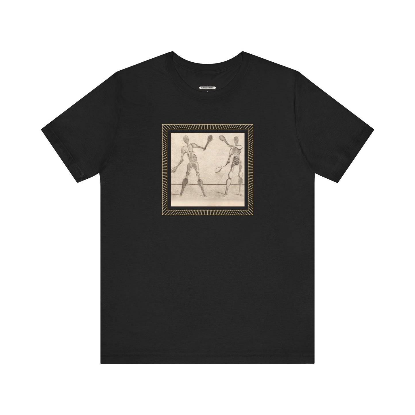 Rackets by Giovanni Battista Bracelli 1624 Vintage Graphic T-Shirt