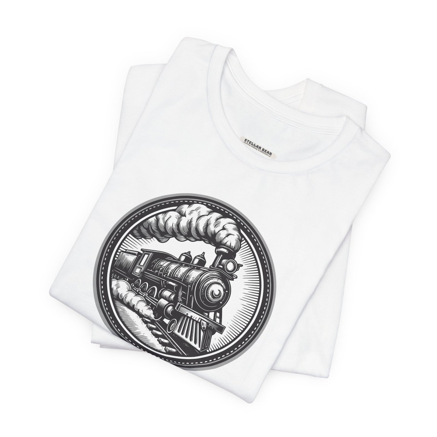 Steam Train Vintage Objects Graphic T-Shirt