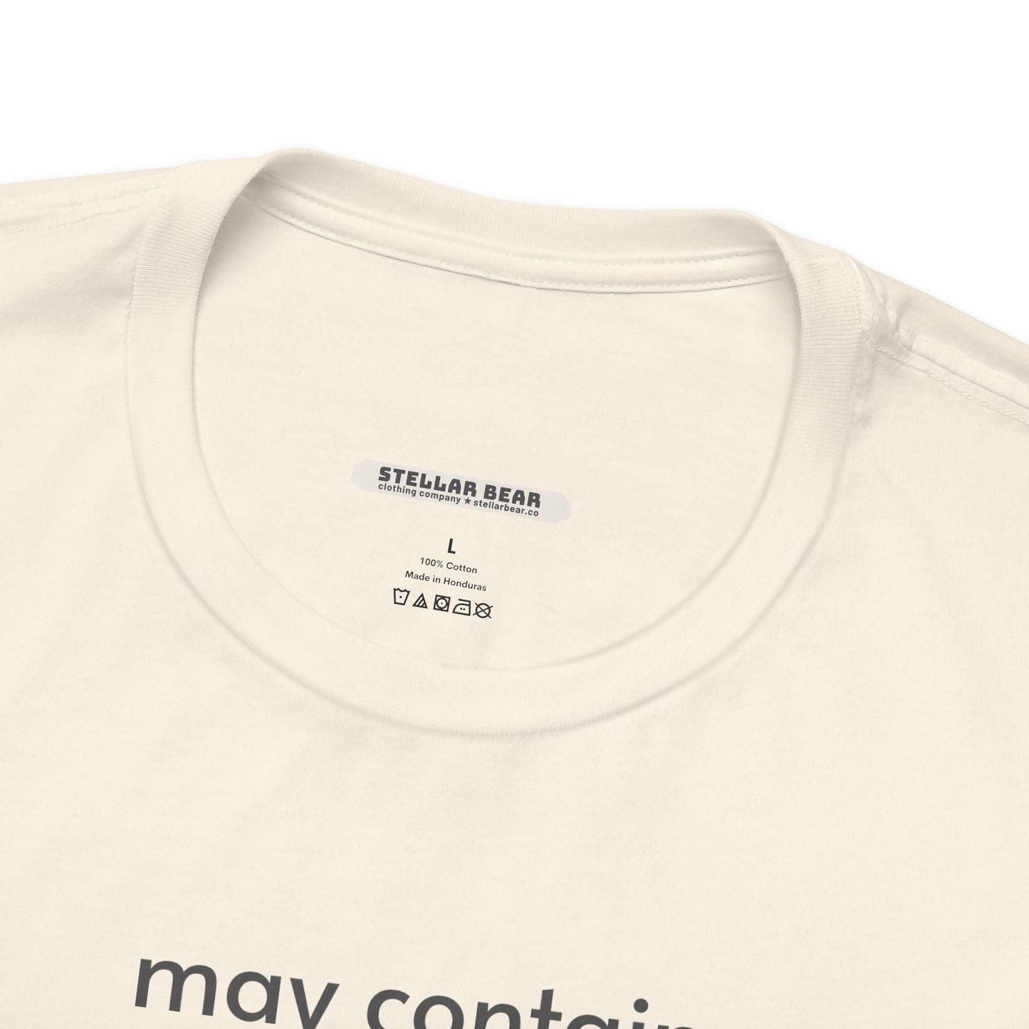 May Contain Wine Minimalist Style T-Shirt