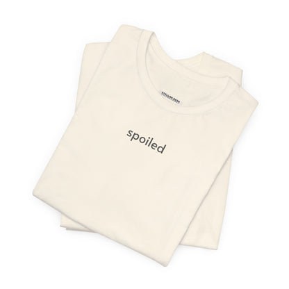 Spoiled Minimalist Style T-Shirt