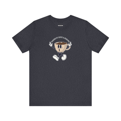Powered by Coffee and Deadlines Graphic T-Shirt