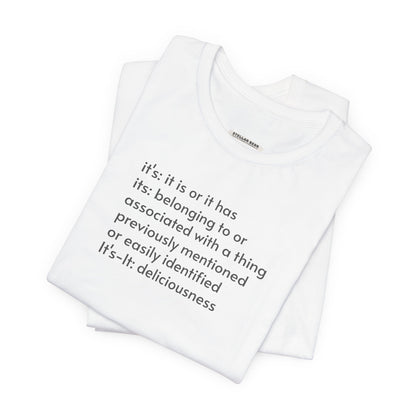 It's, Its, and It's-It T-Shirt