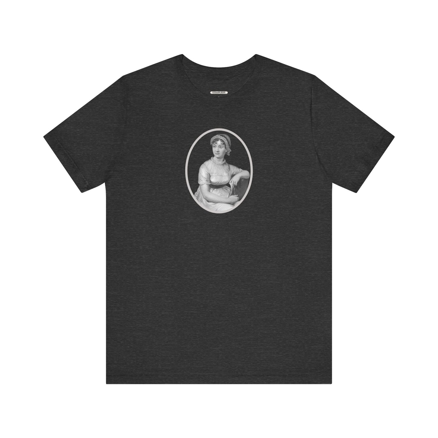 Jane Austen Portrait Vintage Graphic T-Shirt