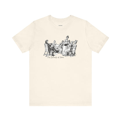 The Bennets at Home, Illustration 1894 Vintage Graphic T-Shirt (Jane Austen)