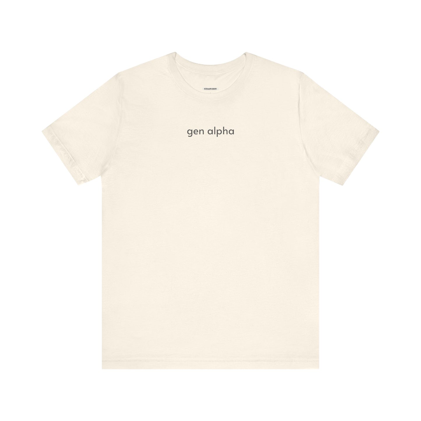Gen Alpha Minimalist Style T-Shirt
