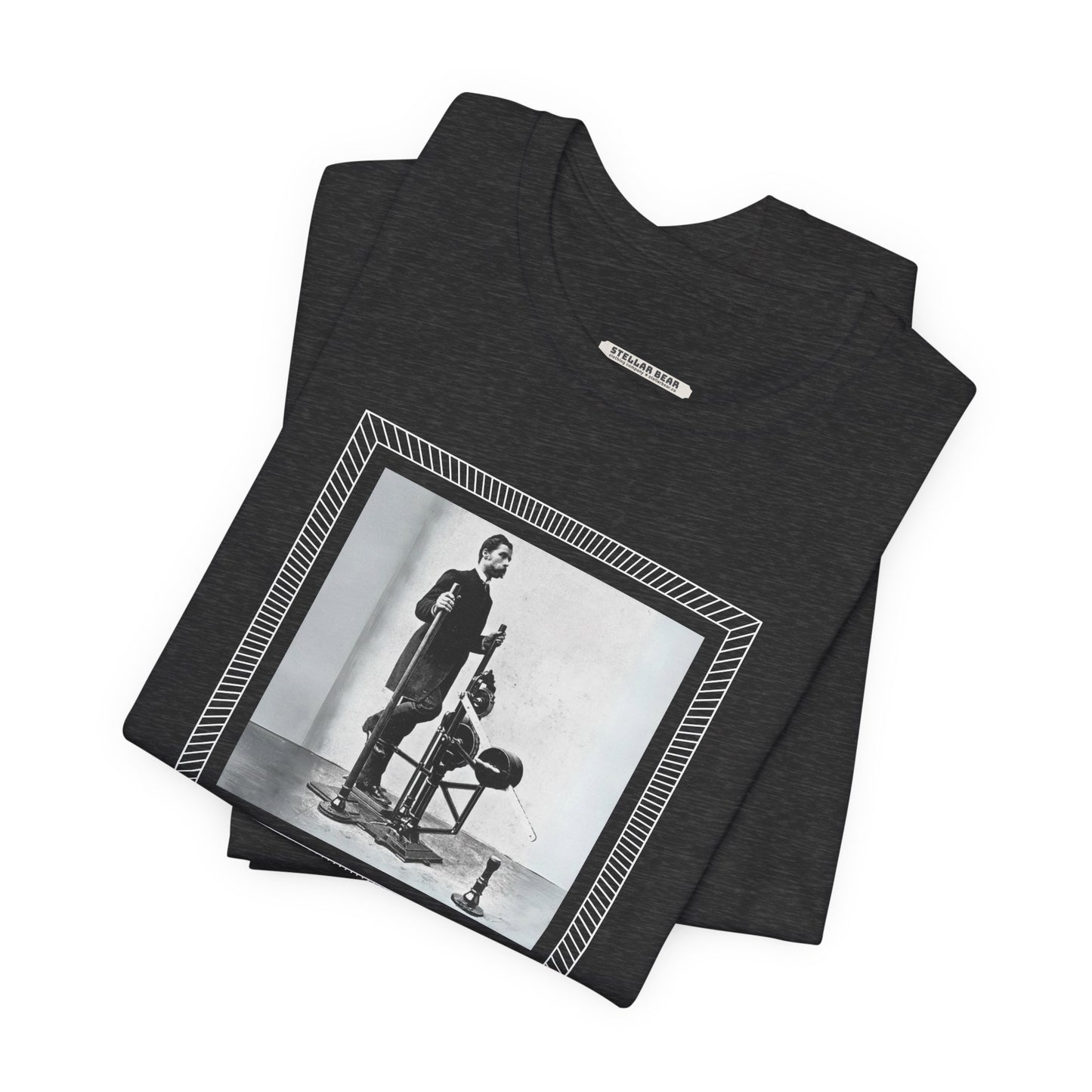 Gentleman Weightlifter, Strength Training 1892 Vintage Graphic T-Shirt