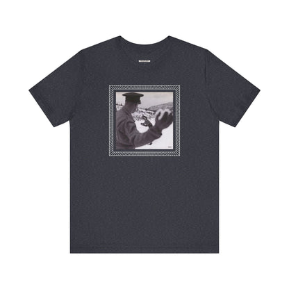 Snowball Fight, Marines, 1940 Vintage Graphic T-Shirt