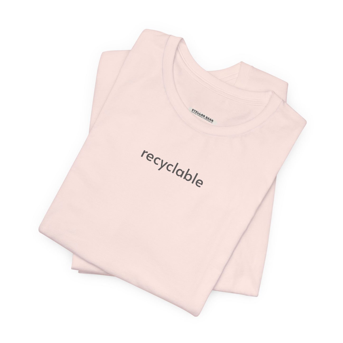 Recyclable Minimalist Style T-Shirt