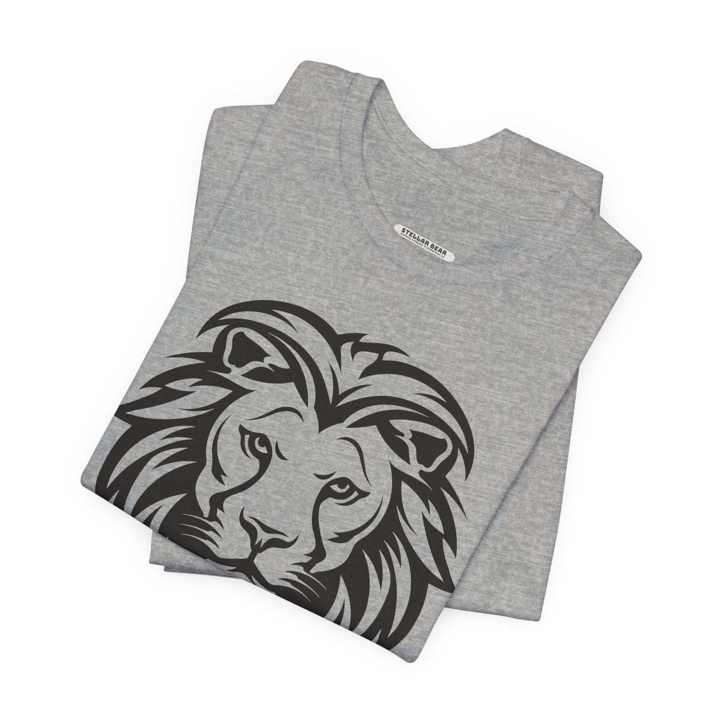 Lion Face Graphic T-Shirt